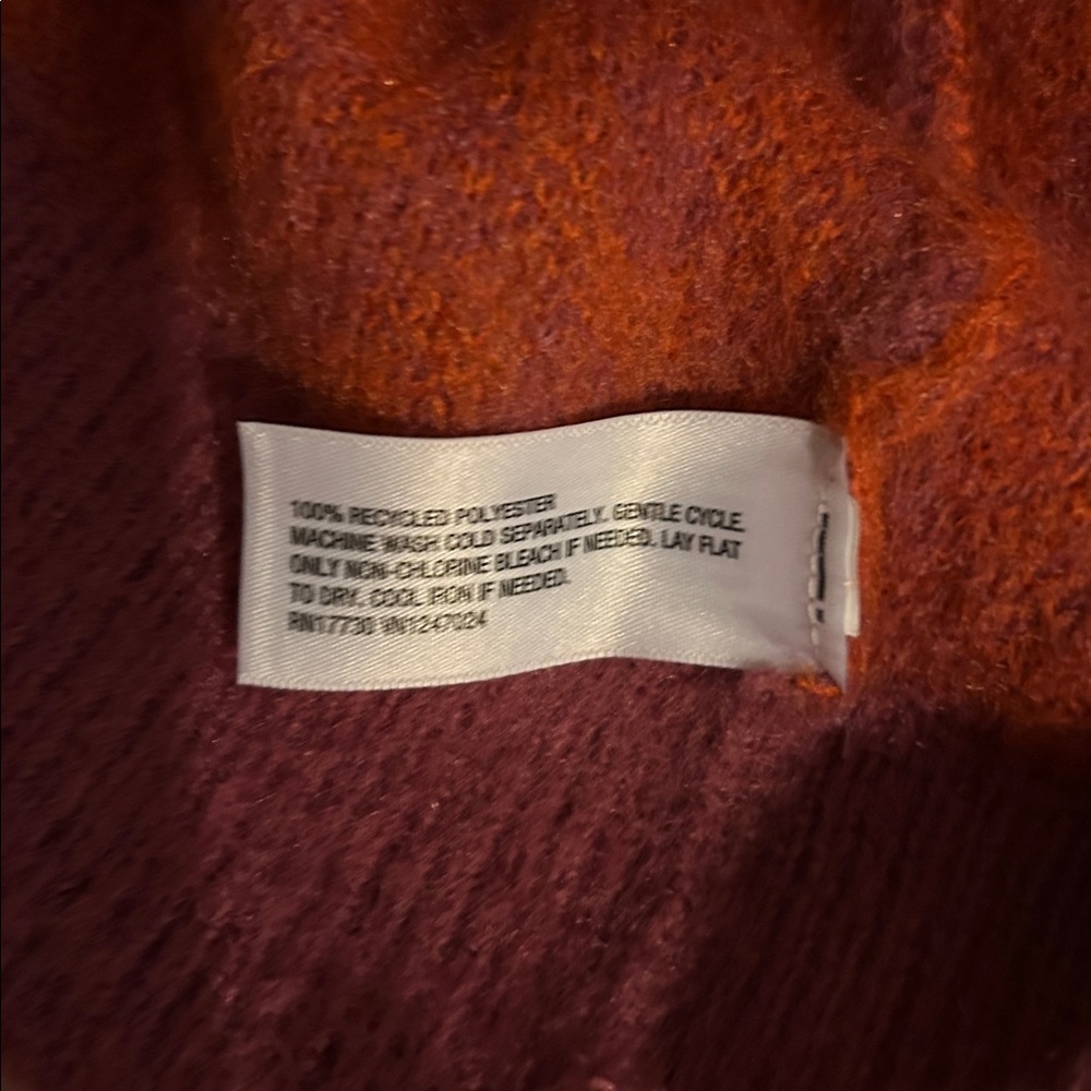 NWT Men's Pink and Orange Sweater by original use size xxl - Picture 7 of 7
